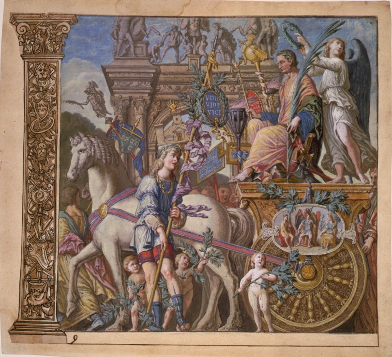 Triump of Julius Caesar, Roman Military Parade