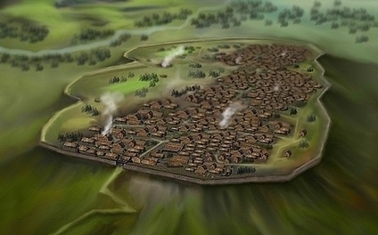 Celtic Oppidum Central Europe 1st century B.C. By Kenny Arne Lang Antonsen - Own work, CC BY-SA 4.0, https://commons.wikimedia.org/w/index.php?curid=35283296